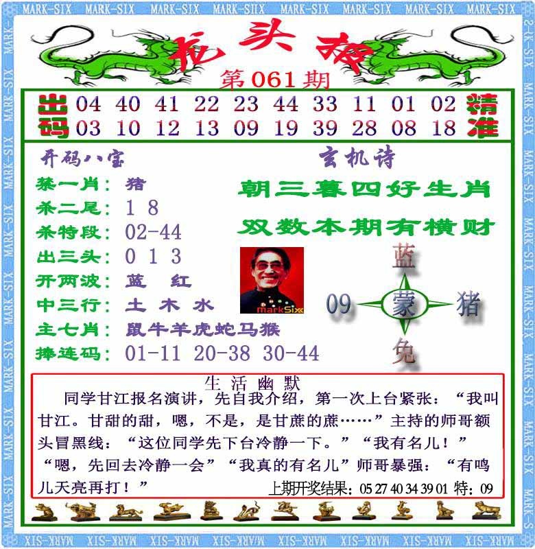 061期龙头报[图]