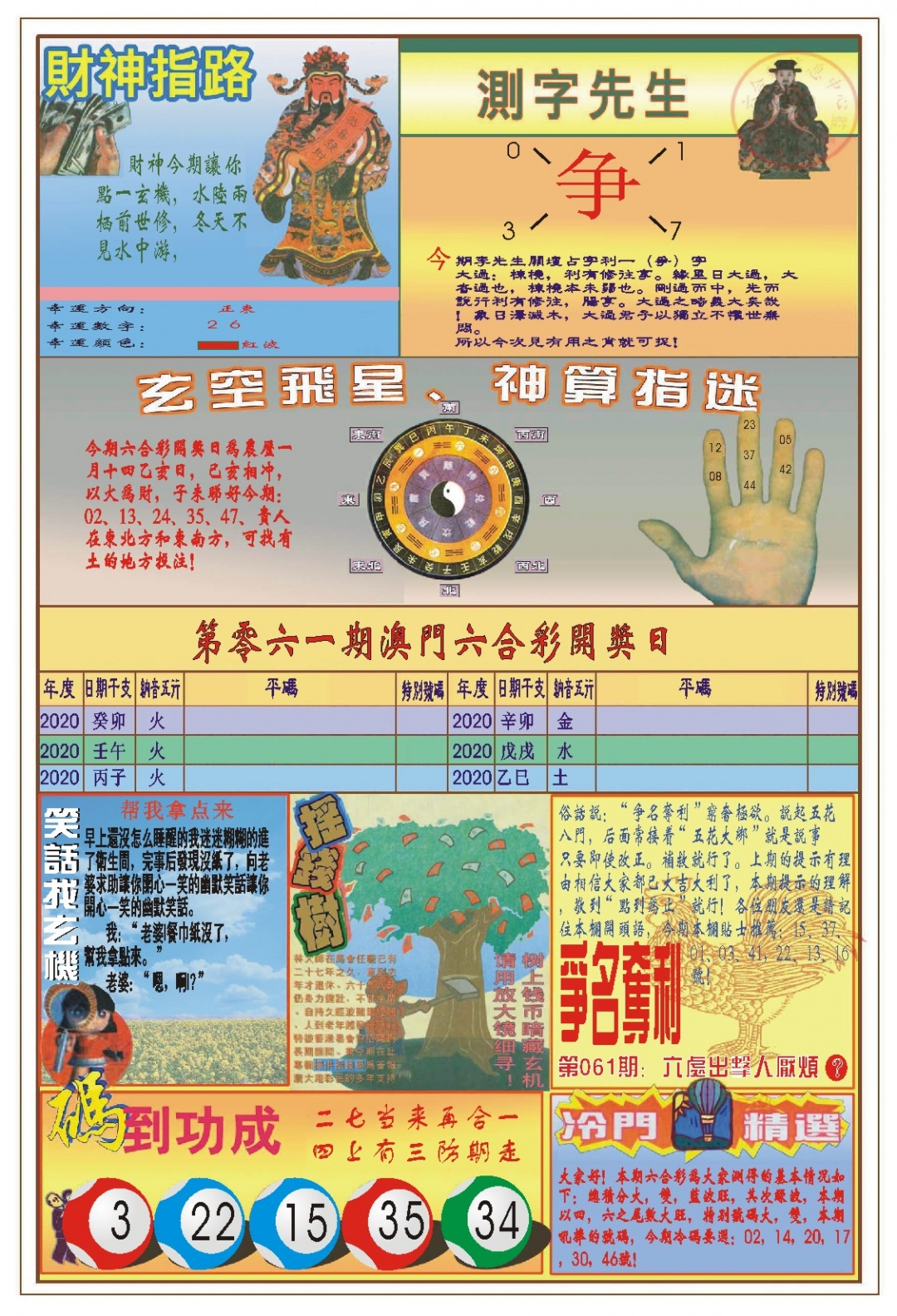 061期(新版)四柱预测B[图]