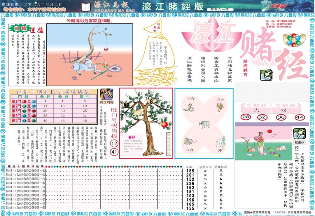 061期濠江赌经A[图]