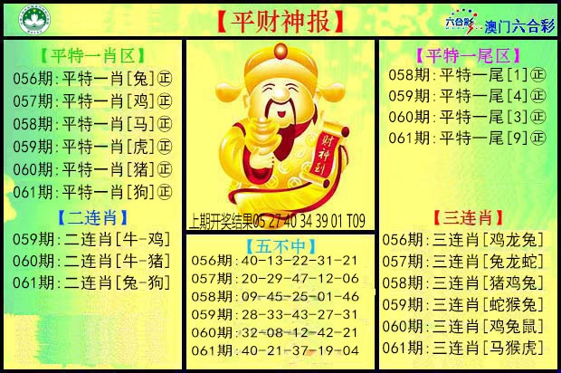 061期平财神[图]