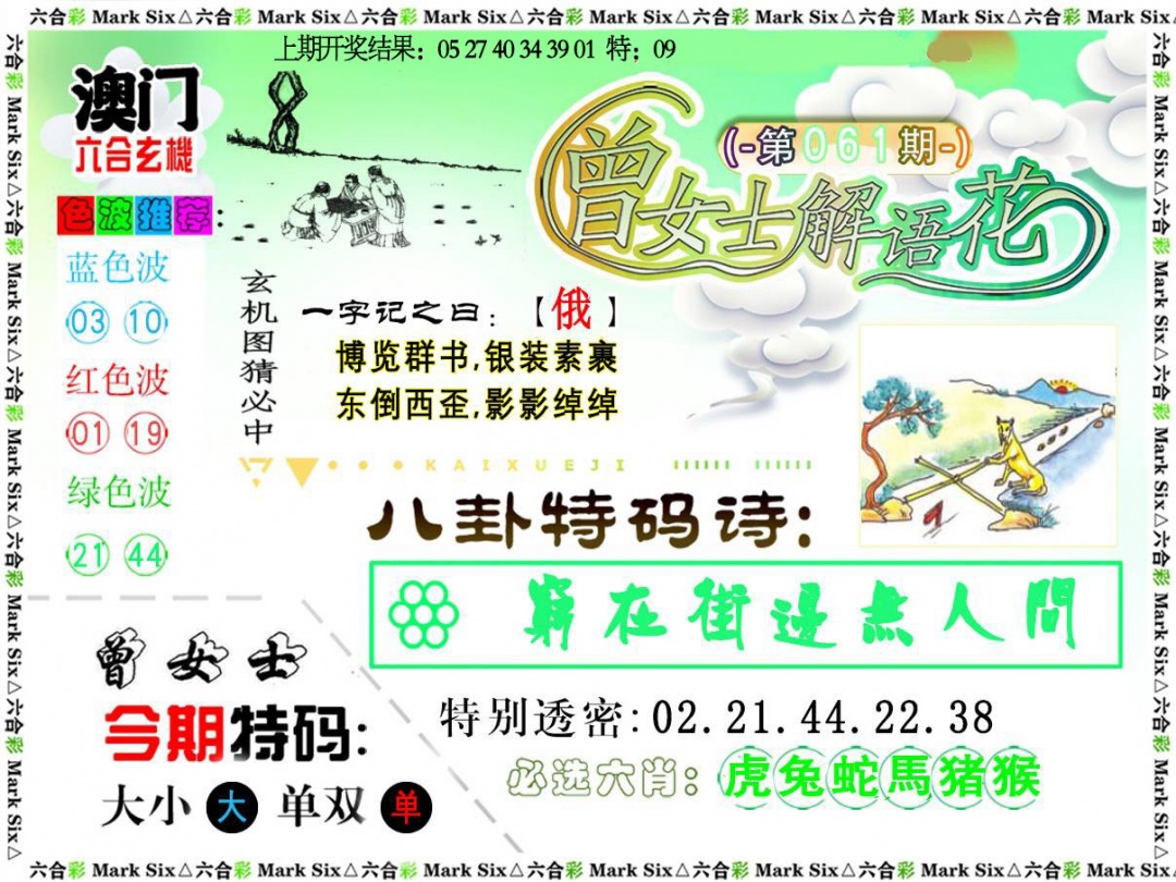 061期曾女士解语花[图]