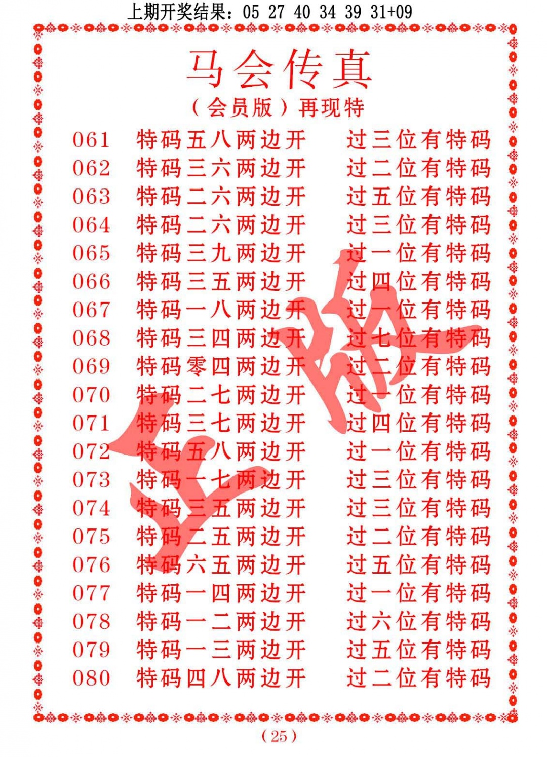 061期马会传真[图]