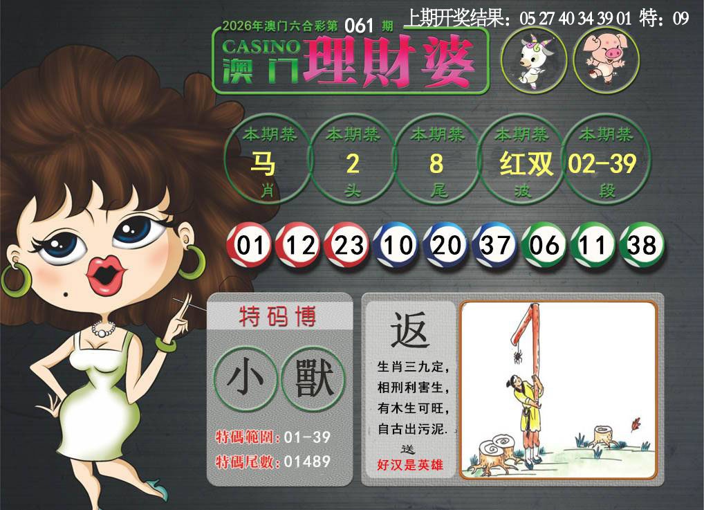 061期澳门理财婆[图]