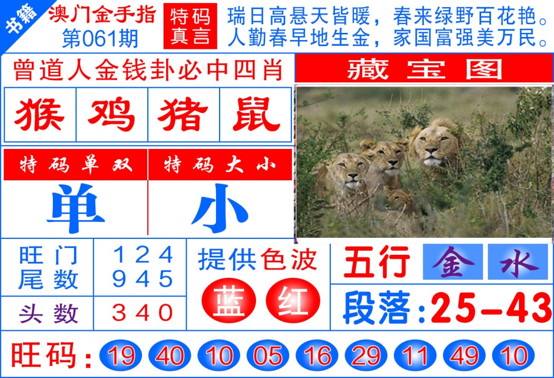 061期澳门金手指[图]