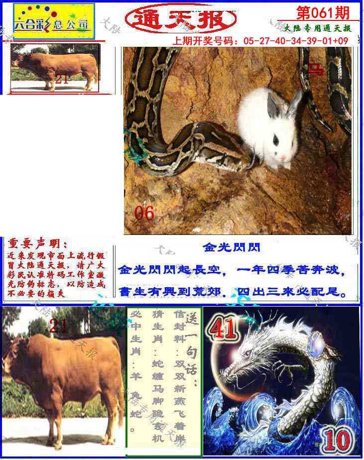 061期大陆通天报[图]