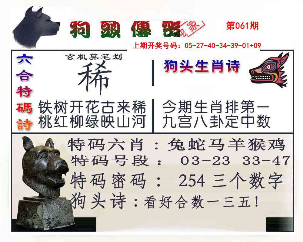 061期狗头传密[图]