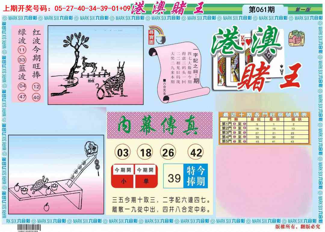 061期港澳赌王A[图]
