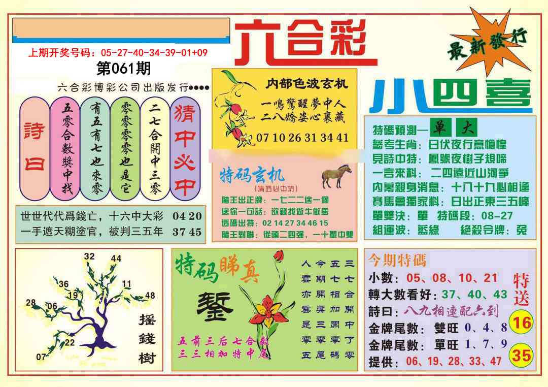 061期小四喜[图]